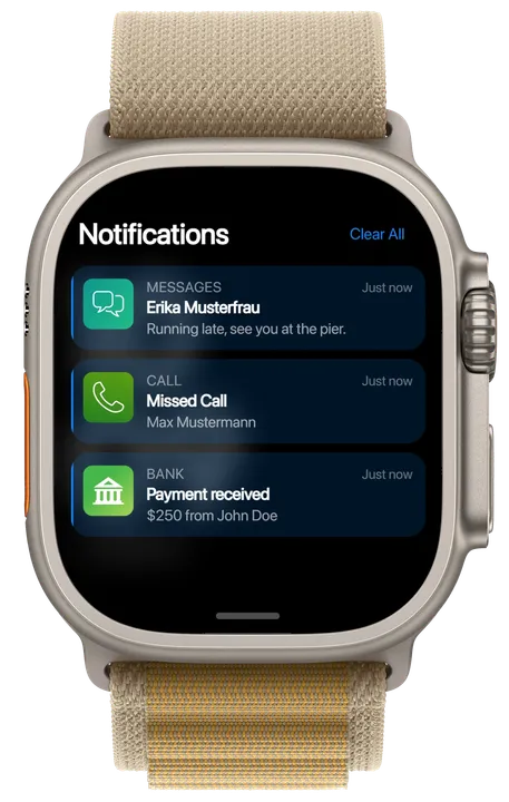 Notifications on RoadWatch
